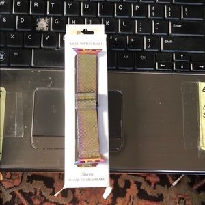 38mm Milanese Loop Band Apple Watch - Rose Gold